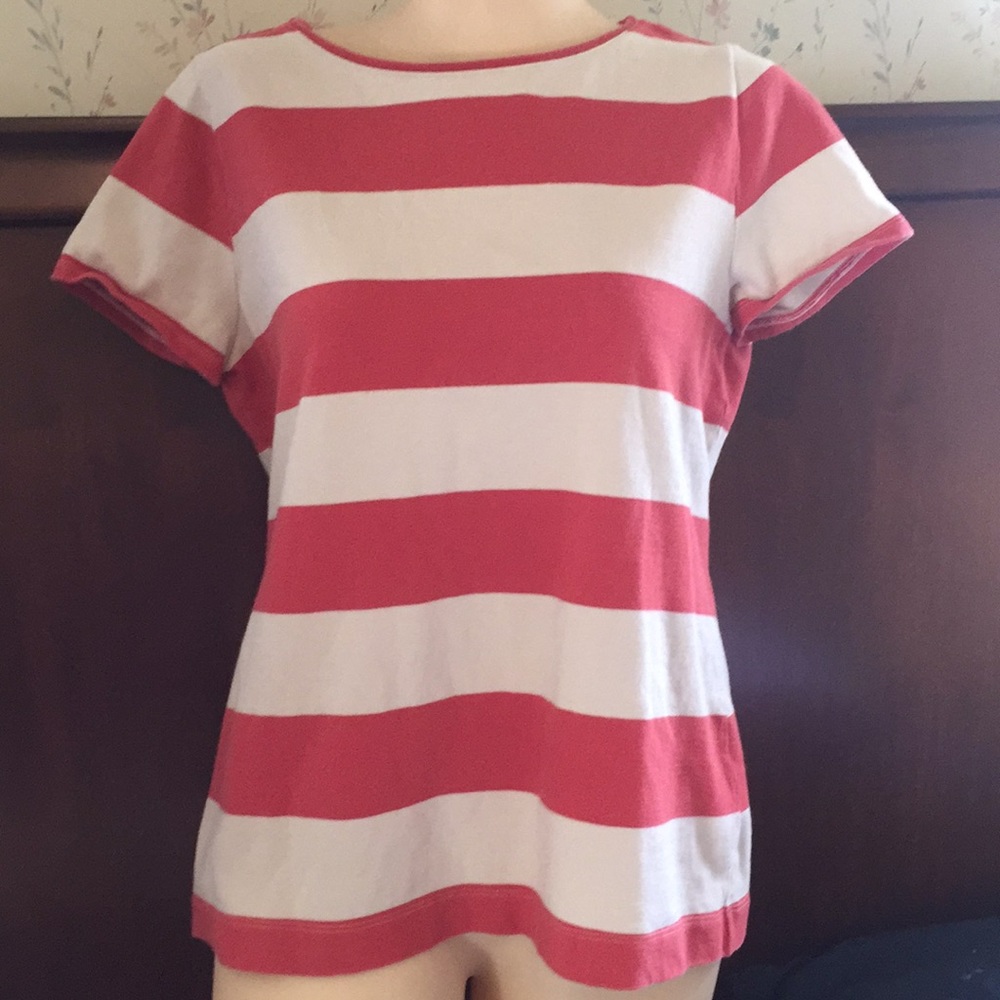 Ann Taylor LOFT short sleeve top Sz L